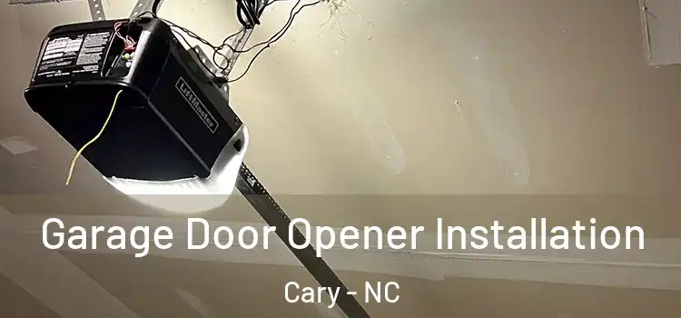  Garage Door Opener Installation Cary - NC