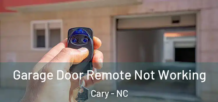  Garage Door Remote Not Working Cary - NC