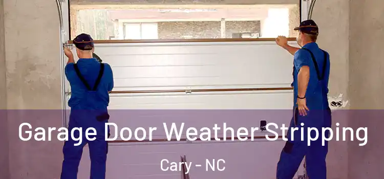  Garage Door Weather Stripping Cary - NC
