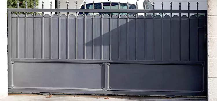 Metal Driveway Gate Installation Cary