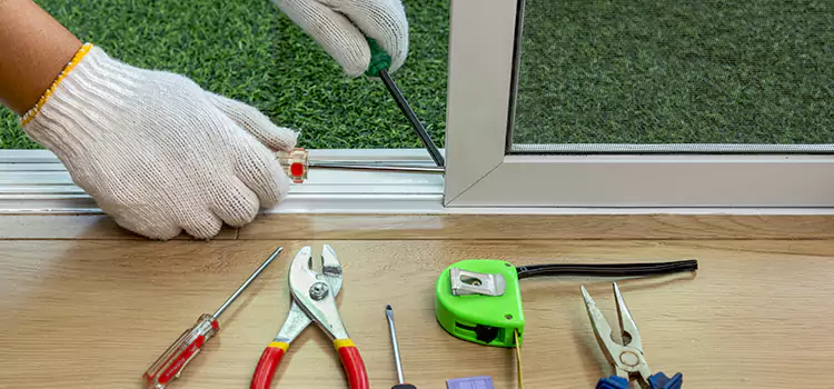 Sliding Door Track Replacement in Cary, NC